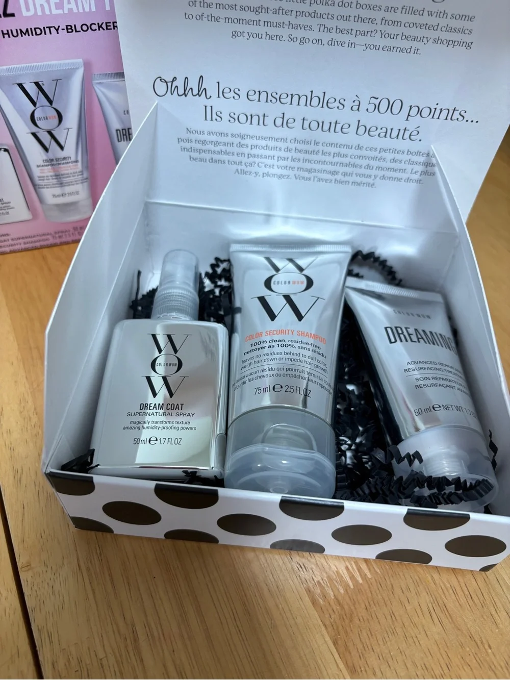 Sephora Beauty Insider ~ Color Wow Anti-Frizz Dream Team 3pc Kit, BNIB,Sealed